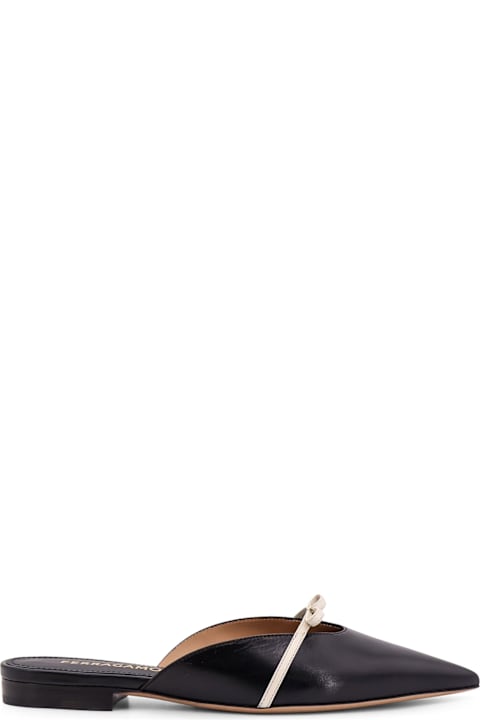Homeware Ferragamo Giulye Leather Mule