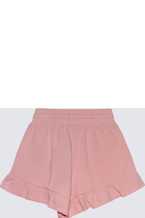Moschino Bottoms for Girls Moschino Pink Multicolour Cotton Blend Shorts