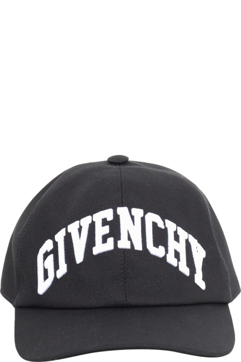 ボーイズ Givenchyのアクセサリー＆ギフト Givenchy Black Cap Qith Logo