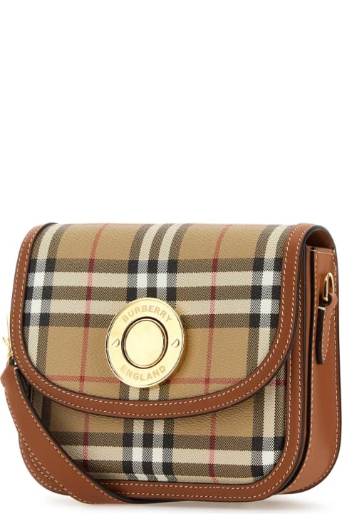 Burberry Bags for Women Burberry Printed Canvas Small Elizabeth Shoulder Bag