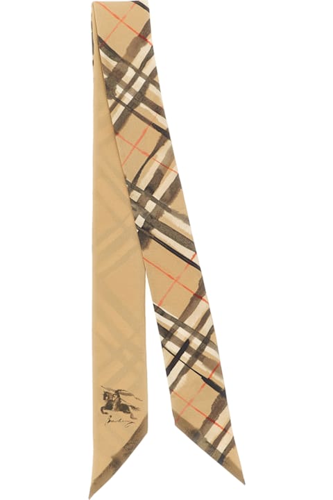 Homeware Burberry Double Face 'wter Col' Scarf