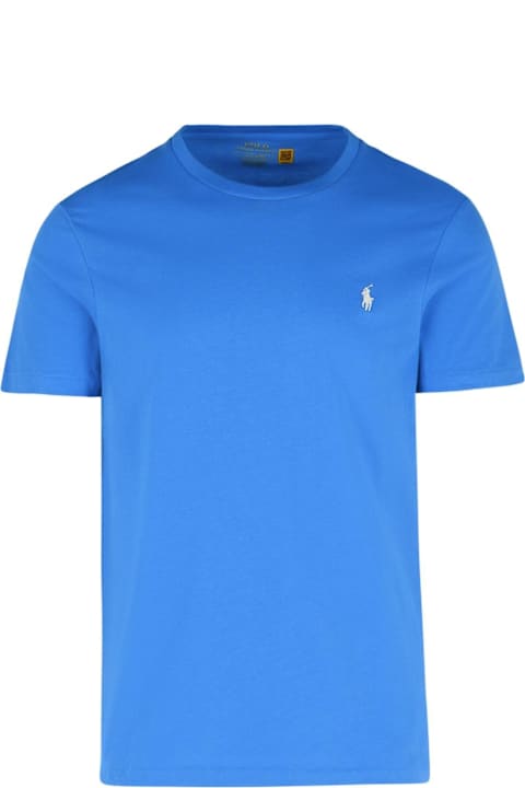 Homeware Polo Ralph Lauren Logo Embroidered Crewneck T-shirt