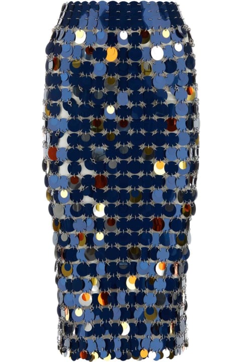Fashion for Women Paco Rabanne Multicolor Maxi Sequins Skirt