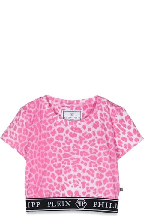 Philipp Plein for Kids Philipp Plein Leopard T-shirt