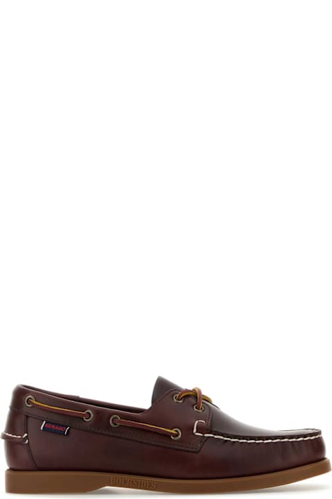 Sebago Shoes for Men Sebago Brown Leather Loafers