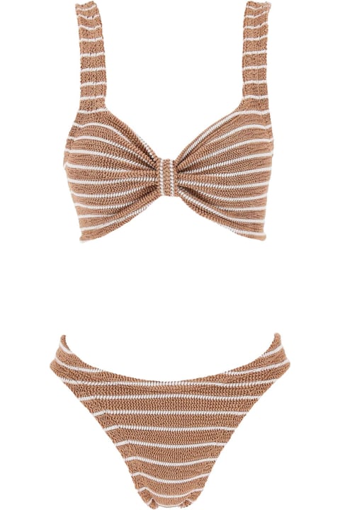Swimwear for Women Hunza G Striped Bonnie Bikini Set