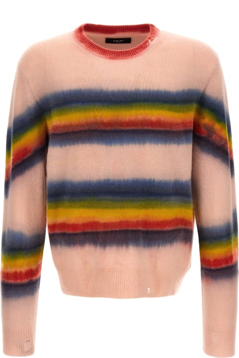 Sweaters for Men AMIRI 'rainbow Tie Dye' Sweater