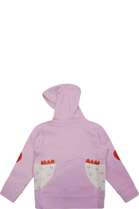 Stella McCartney for Kids Stella McCartney Graphic Printed Zipped Hoodie