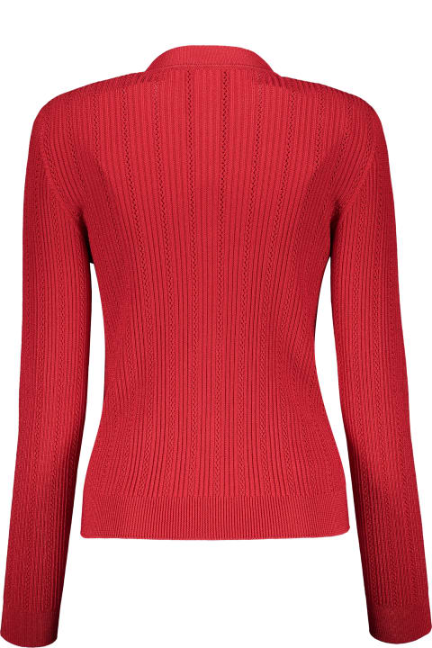 Balmain Sweaters for Women Balmain Embellished Button Cardigan
