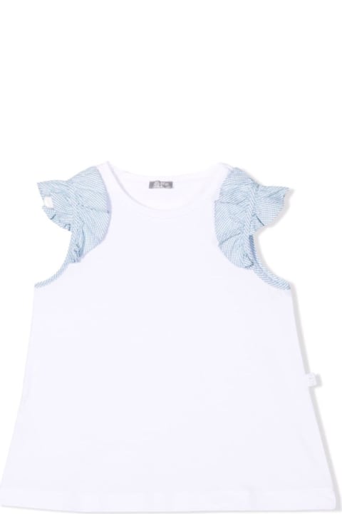 Topwear for Girls Il Gufo T-shirt M/short