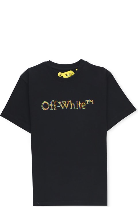 ボーイズ Tシャツ＆ポロシャツ Off-White Logo Sketch T-shirt