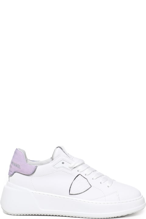 Philippe Model Shoes for Women Philippe Model Tres Temple Sneakers