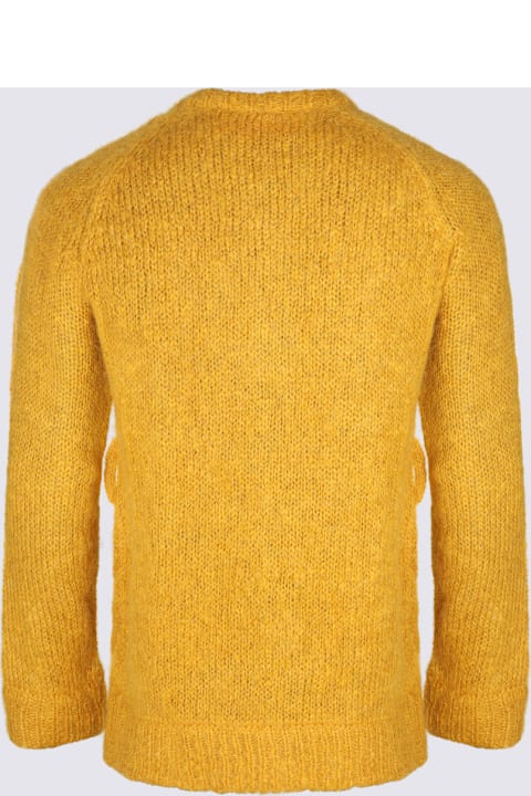 Valentino Clothing for Men Valentino Yellow Wool Knitwear