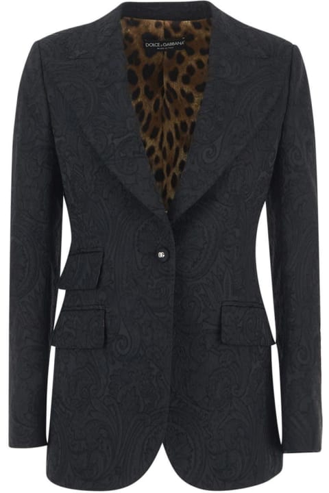 Fashion for Women Dolce & Gabbana Embroidered Paisley Jacket