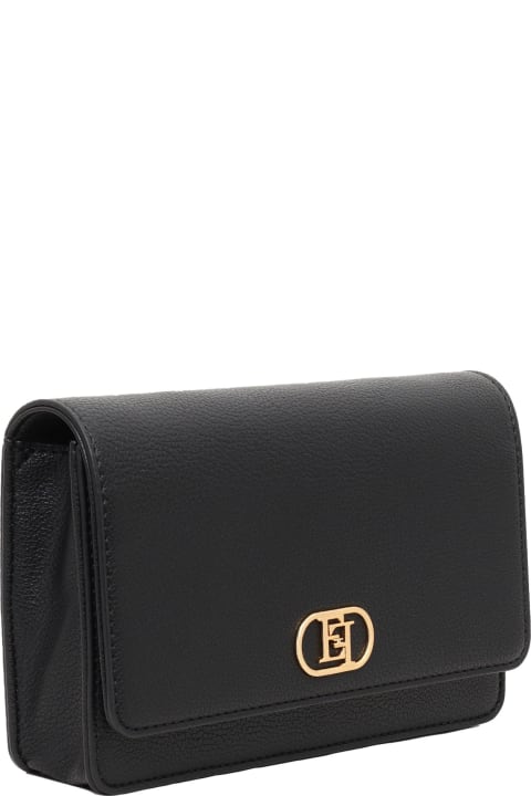 Elisabetta Franchi Shoulder Bags for Women Elisabetta Franchi Black Hand Bag