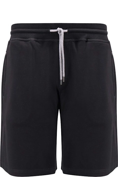 Brunello Cucinelli Pants for Men Brunello Cucinelli Cotton Blend Jogger Shorts