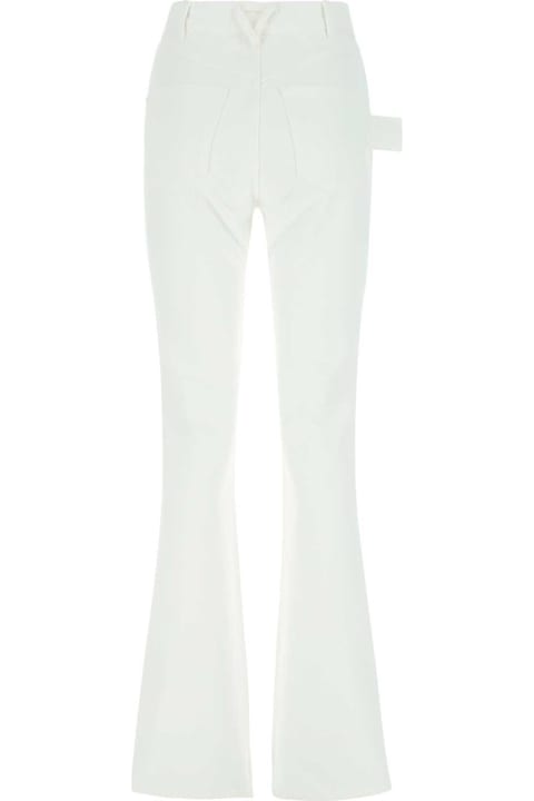 Bottega Veneta Sale for Women Bottega Veneta White Denim Jeans