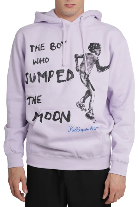 Kidsuper Lilac Jumped The Moon Hoodie