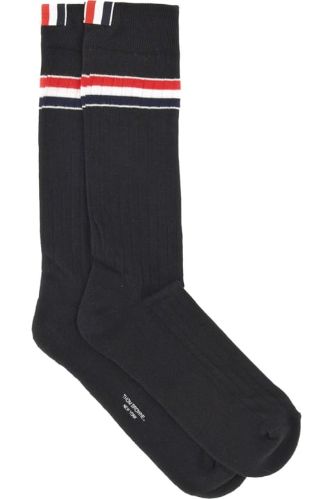 Thom Browne Underwear for Men Thom Browne Striped Socks