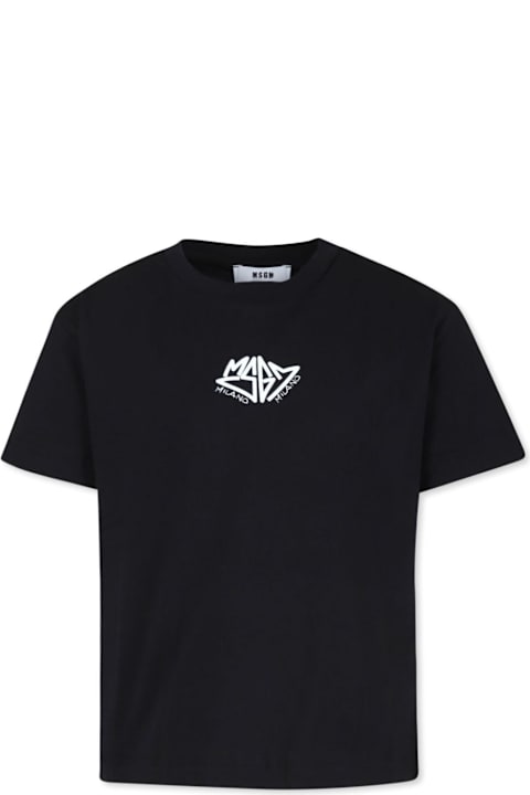 MSGM لـ Kids MSGM T-shirt Con Stampa