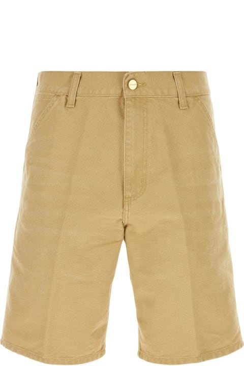 Clothing for Men Carhartt Beige Cotton Single Knee Short