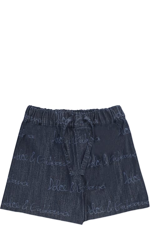 Dolce & Gabbana for Baby Boys Dolce & Gabbana Cotton Bermuda