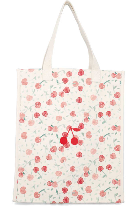 Bonpoint Kids Bonpoint Cherry Pattern Tote Bag