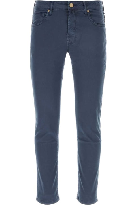 Incotex Jeans for Men Incotex Blue Cotton Pant