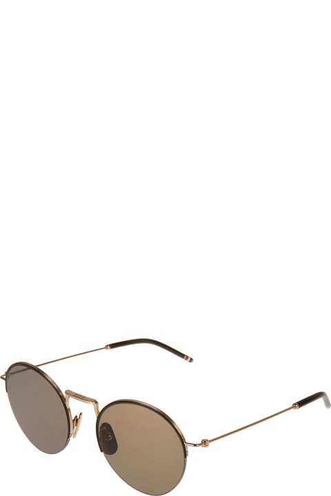 Thom Browne Eyewear for Women Thom Browne Round Frame Sunglasses