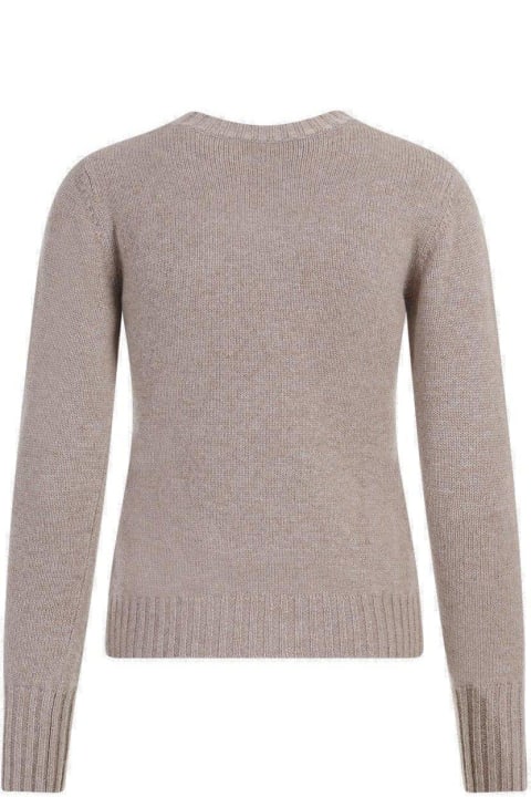 Sweaters for Women Max Mara Crewneck Long-sleeved Jumper