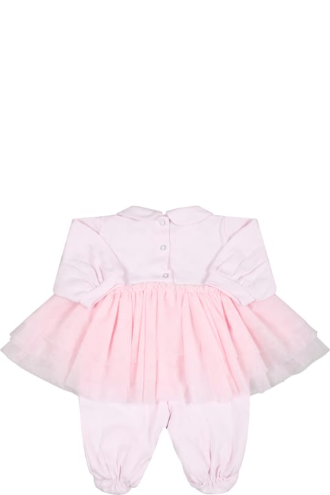 Pink Babygrow For Baby Girl With Tutu