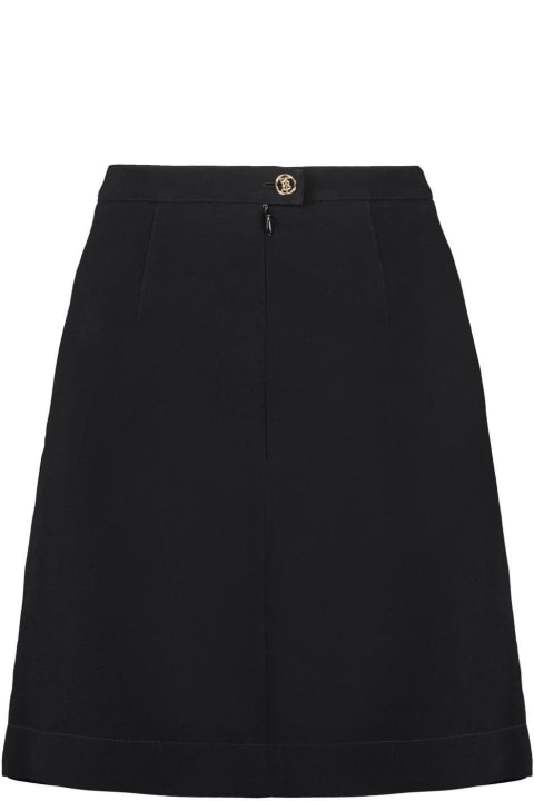 Burberry Skirts for Women Burberry Button Detailed Front-slit Mini Skirt