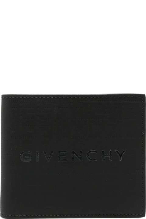 Givenchy Accessories for Men Givenchy Givenchy Wallet In Black 4g Nylon