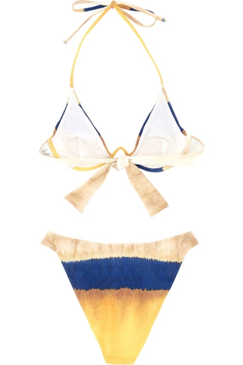 Alberta Ferretti Swimwear for Women Alberta Ferretti Bikini Set With Tie Dye Print