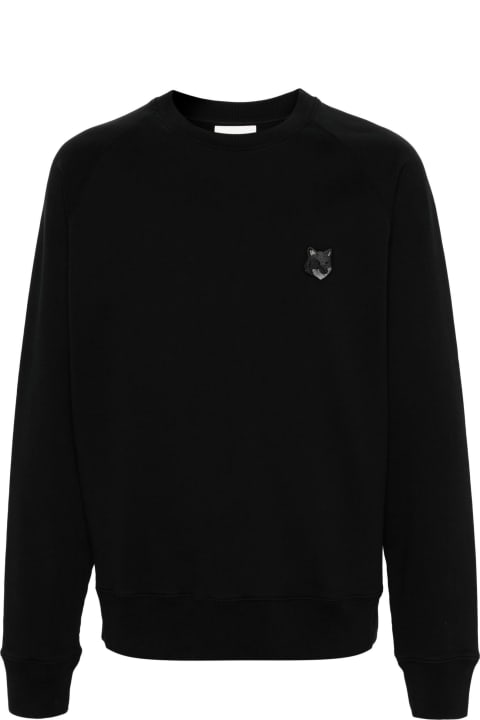 Fleeces & Tracksuits for Men Maison Kitsuné Maison Kitsune' Sweaters Black