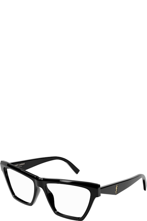 Saint Laurent Eyewear لـ Kids Saint Laurent Eyewear Saint Laurent Sl M103 Opt Linea Monogram 001 Black Glasses