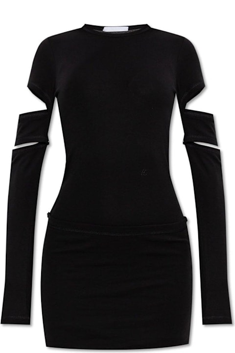 Helmut Lang فساتين لـ السيدات Helmut Lang Slashed Mini Dress