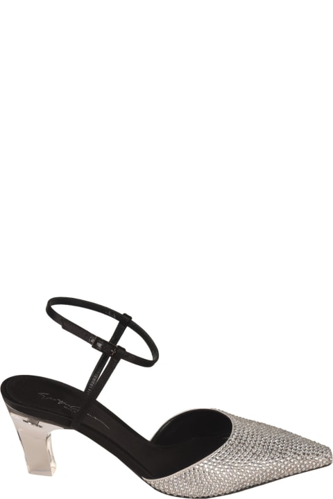 Giorgio Armani High-Heeled Shoes for Women Giorgio Armani Decollete Ankle Strap Pumps