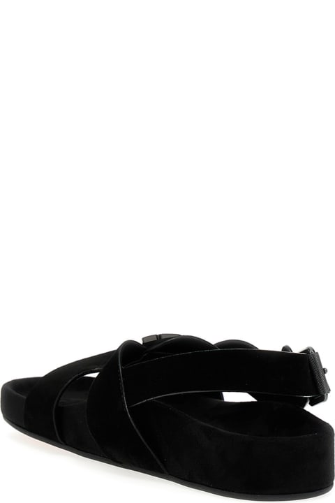 Other Shoes for Men Christian Louboutin 'varsibuckle Midi' Sandals
