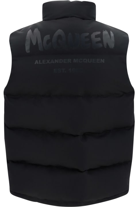 メンズ Alexander McQueenのコート＆ジャケット Alexander McQueen Padded Gilet