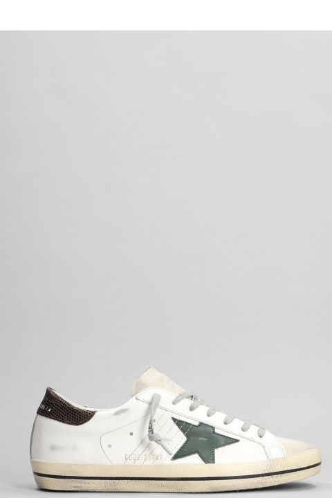 Sneakers for Men Golden Goose Superstar Sneakers In White Leather