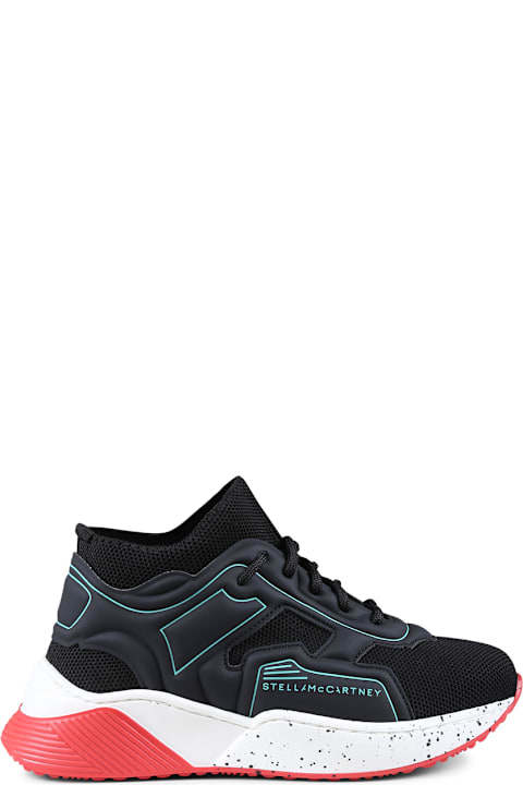 Homeware Stella McCartney Kids Black Sneakers For Boy With Logo