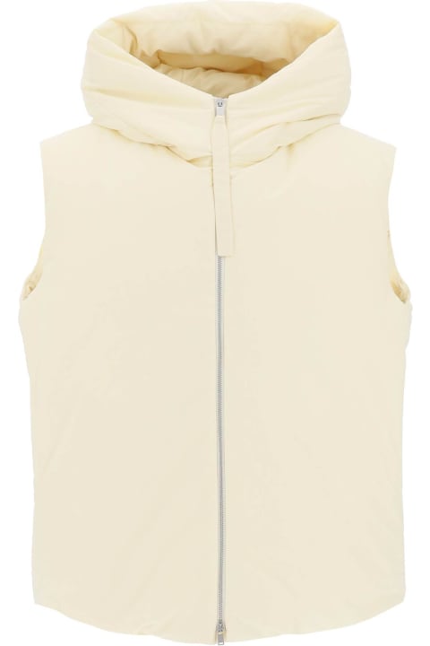 Jil Sander Coats & Jackets for Men Jil Sander Oversized Hooded Down Vest