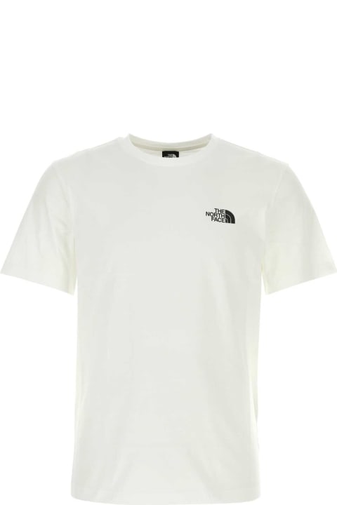 Homeware The North Face White Cotton Blend T-shirt