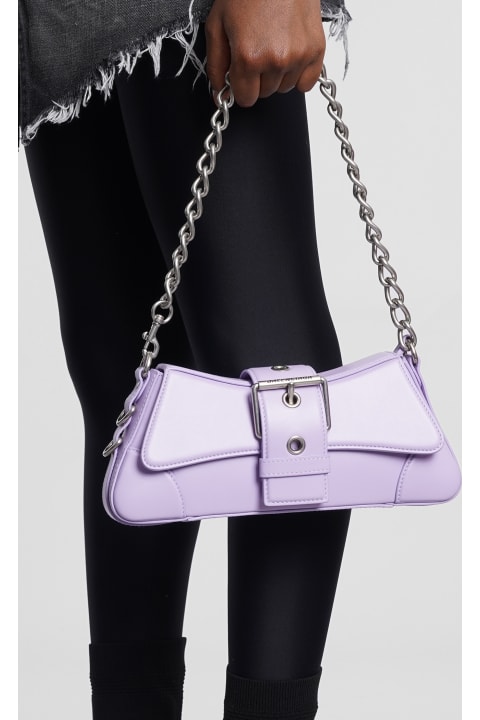 Shoulder Bags for Women Balenciaga Lindsay Should Shoulder Bag In Viola Leather
