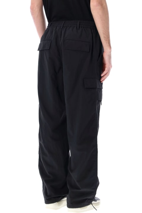 Y-3 Pants for Men Y-3 Crinkle Nylon Cargo Pants