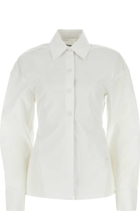Alexander Wang Clothing for Women Alexander Wang White Poplin Shirt