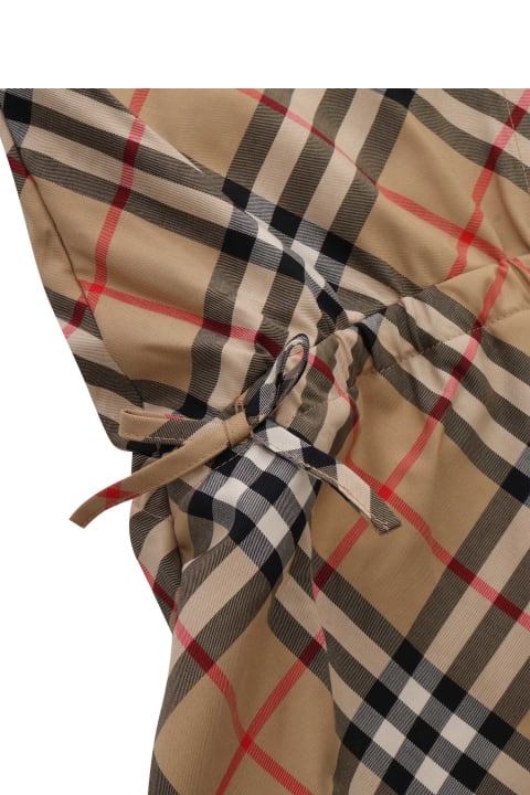 Burberry for Kids Burberry Top With Check Print