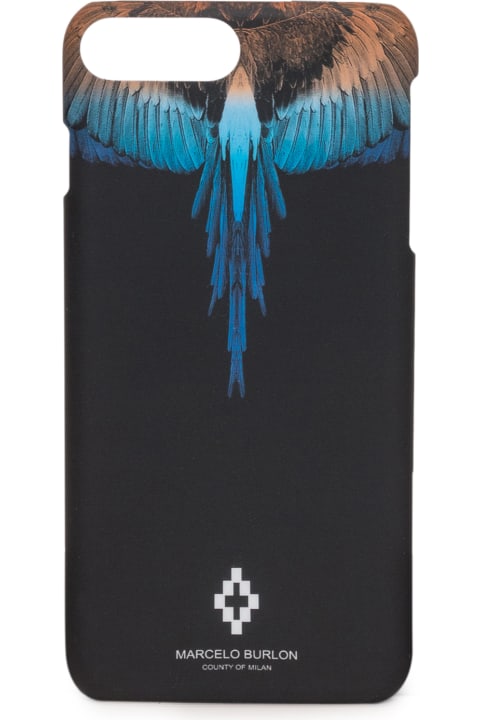 メンズ Marcelo Burlonのデジタルアクセサリー Marcelo Burlon Wings Iphone 8 Plus Case