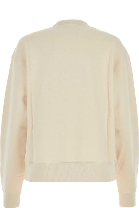 Jil Sander Fleeces & Tracksuits for Women Jil Sander Ivory Cotton Oversize Sweatshirt